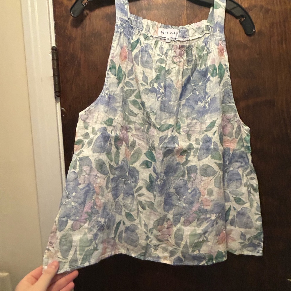 Bella Dahl Multicolor Floral Tank Top